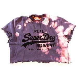 Superdry Purple Re-work Crop